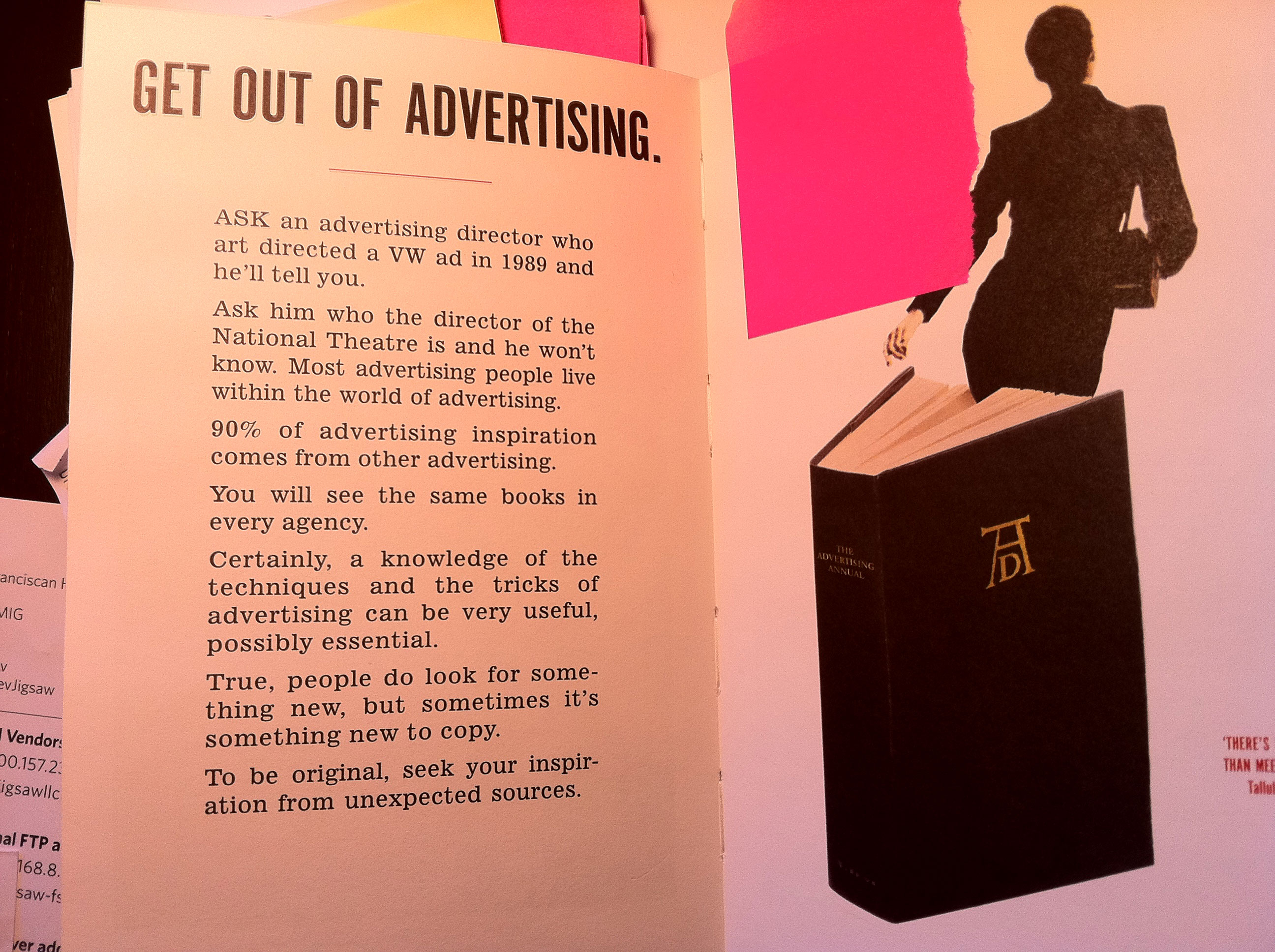 Paul Arden Paul Arden on advertising and inspiration